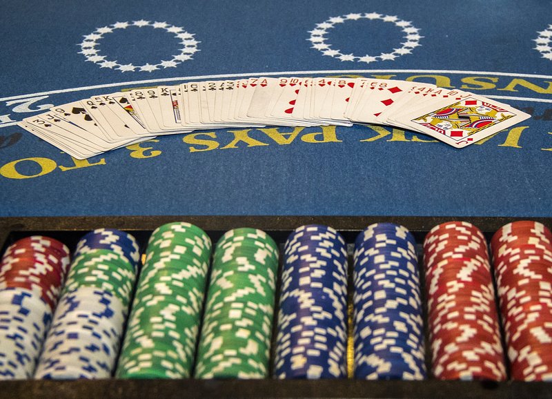 Black Jack table, gambling addiction. Free public domain CC0 photo.More:View public domain image source <a href="https://free-images.com/display/gambling_casino_game_gamble.html" target="_blank" rel="noopener noreferrer nofollow">here</a>